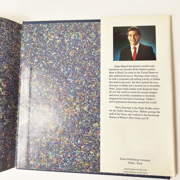 Jewelry How To Create Your Image Jorge Miguel Hardcover 1986 Signed - Picture 7 of 7